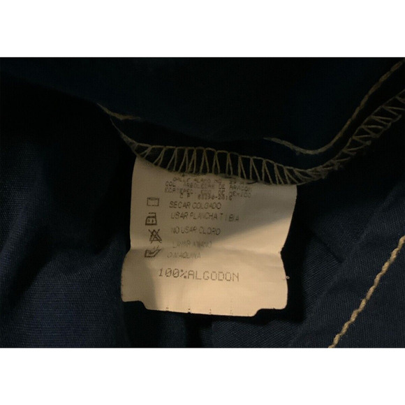 Yugo Shirts Small Mens Small Western Rodeo Cowboy Pearl Snap Buttons Jean Shirt - Picture 6 of 7